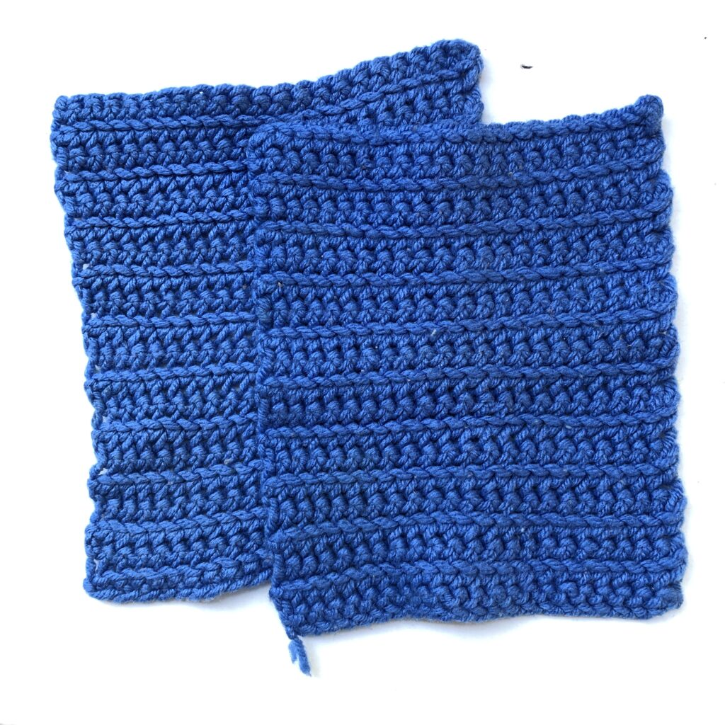 crocheted scrubber