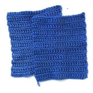 crocheted scrubber