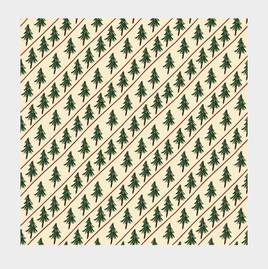 Holiday Forest Seamless Pattern - Image 3