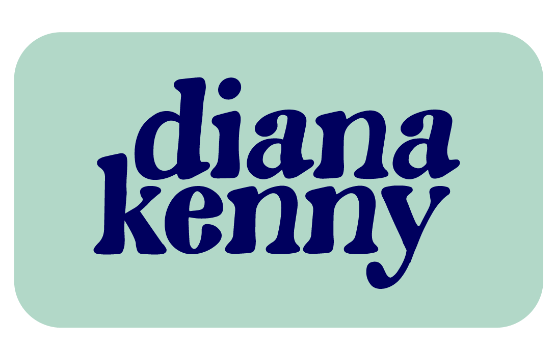 Diana Kenny surface design hand drawn digital papers seamless pattern designer logo