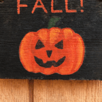 fall pumpkin porch sign